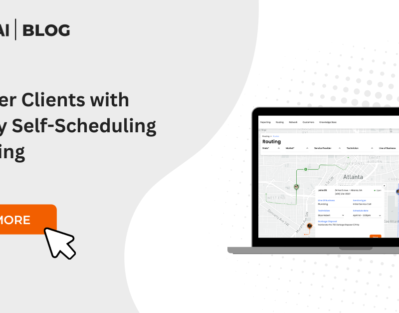 Empower Clients with Delivery Self-Scheduling & Tracking