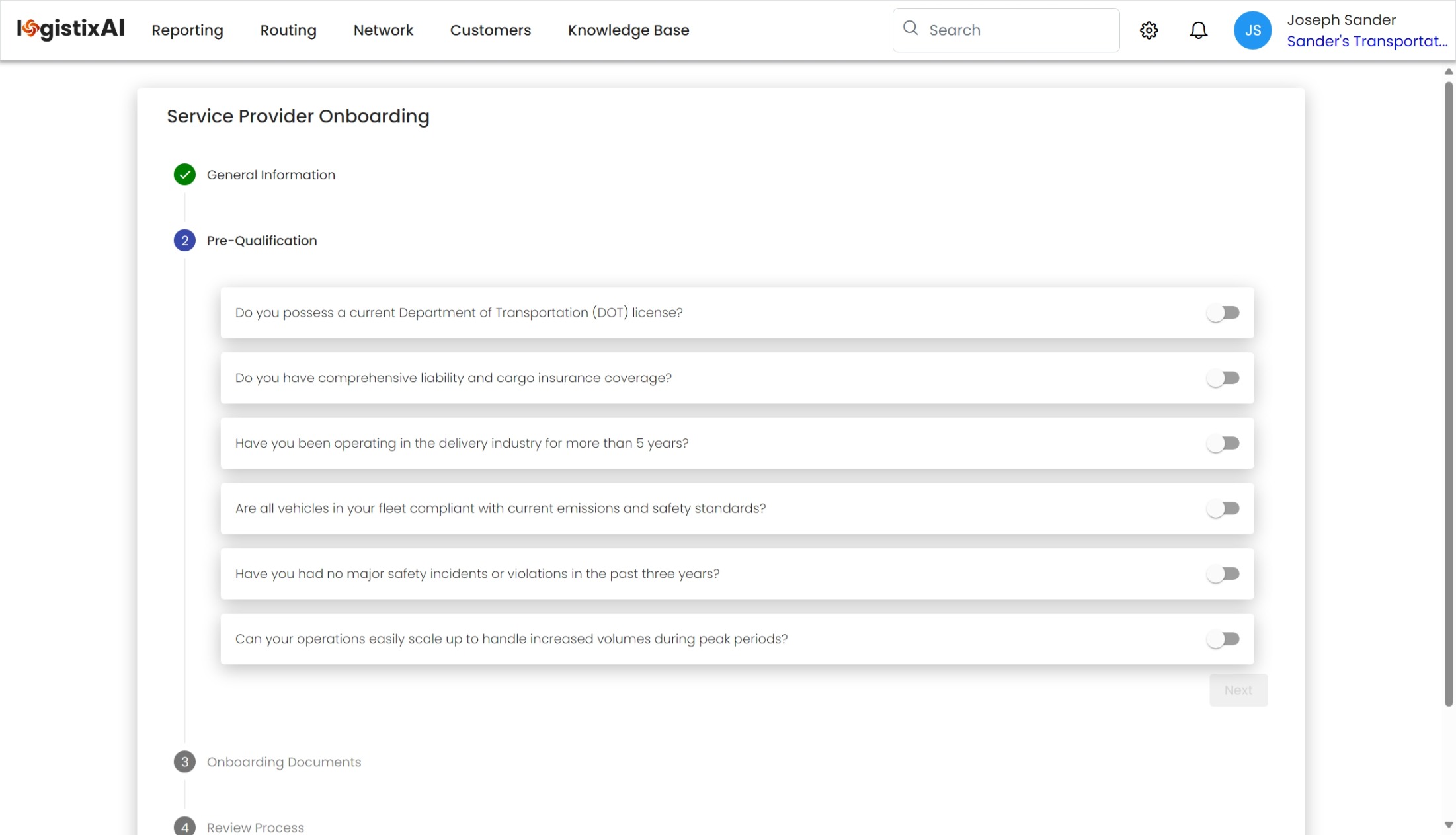 Contractor and Employee Management with logistixAI